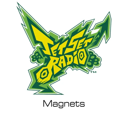 Jet Set Radio magnets