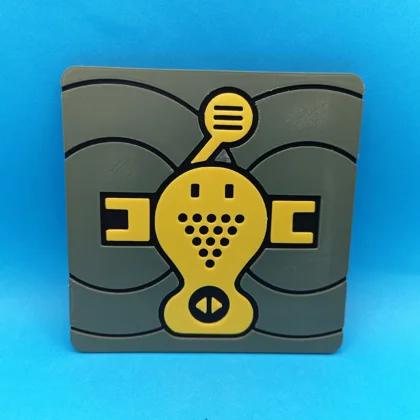Jet Set Radio Drinks Coaster - Graffiti Soul Icon - 3D Printed.