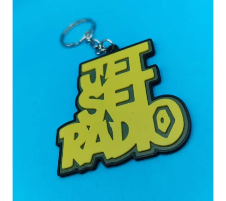 Jet Set Radio Keyring - 25th Anniversary Logo