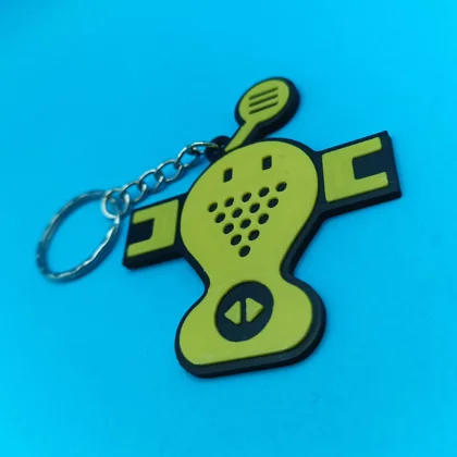 Jet Set Radio Keyring - Graffiti Soul Icon