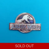 Jurassic World logo pin badge Jurassic World logo pin badge