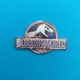 Jurassic World logo pin badge