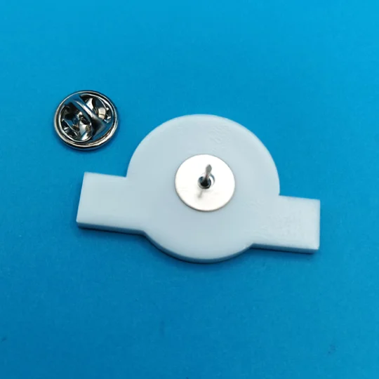 Jurassic World logo pin badge