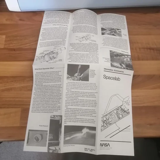 Kennedy Space Center NASA leaflets 1992