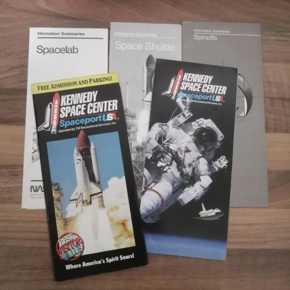 Kennedy Space Center NASA leaflets 1992 Kennedy Space Center NASA leaflets 1992