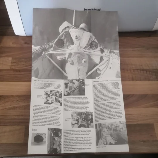 Kennedy Space Center NASA leaflets 1992