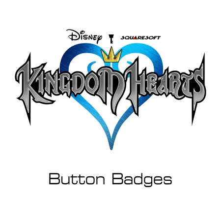 Kingdom Hearts button badges