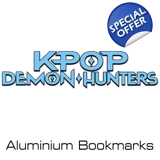 Kpop Demon Hunters aluminium bookmarks