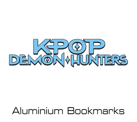 Kpop Demon Hunters aluminium bookmarks