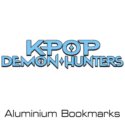 Kpop Demon Hunters aluminium bookmarks Kpop Demon Hunters aluminium bookmarks