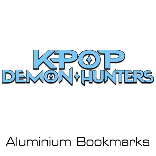 Kpop Demon Hunters aluminium bookmarks