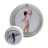 Kylie plastic keyring