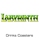 Labyrinth drinks coasters