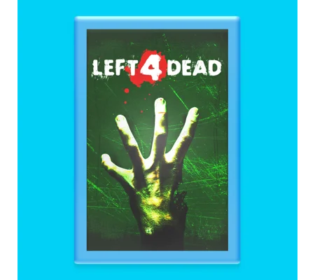 Left 4 Dead - Plastic Photo Frame Magnet