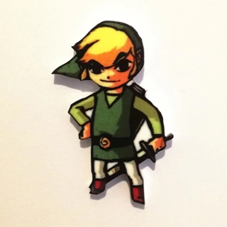Legend of Zelda pin bad..