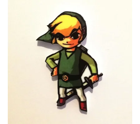 Legend of Zelda pin badge - Link
