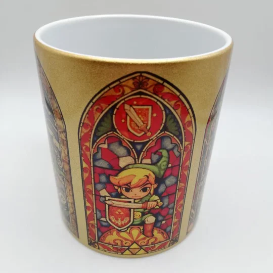 Legend of Zelda - Stained Glass Windows Mug