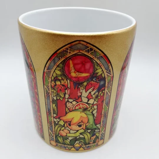 Legend of Zelda - Stained Glass Windows Mug