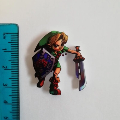 The Legend of Zelda - Young Link pin badge The Legend of Zelda - Young Link pin badge