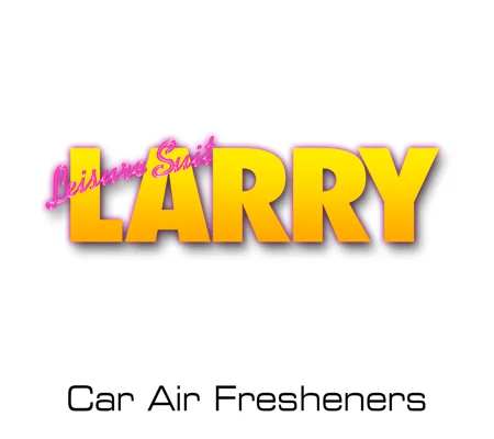 Leisure Suit Larry Car Air Fresheners OLD STOCK