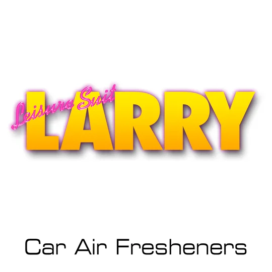 Leisure Suit Larry Car Air Fresheners OLD STOCK