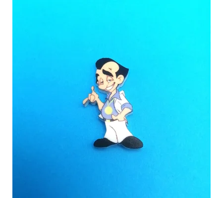 Leisure Suit Larry pin badge - Larry Laffer