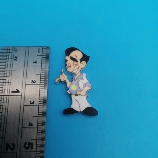 Leisure Suit Larry pin badge - Larry Laffer