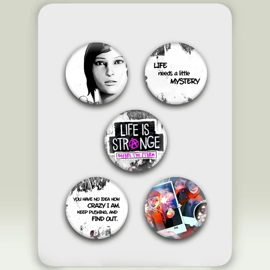 Life is Strange button badges
