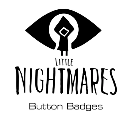 Little Nightmares button badges