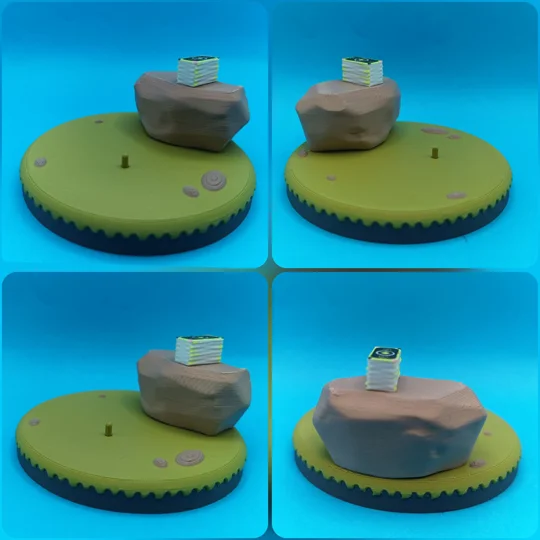 Sonic the Hedgehog - Sonic Origins Inspired Base for Classic Amy Jakks Pacific 2.5 inch figure