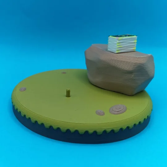 Sonic the Hedgehog - Sonic Origins Inspired Base for Classic Amy Jakks Pacific 2.5 inch figure