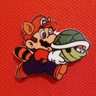 Super Mario single badg..