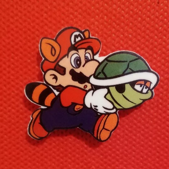 Super Mario Bros Pin Badge Bundle