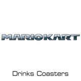 Mario Kart drinks coasters