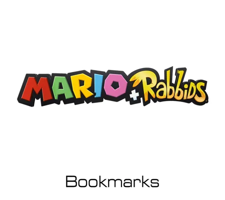Mario + Rabbids bookmarks