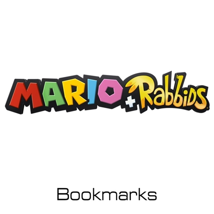 Mario + Rabbids bookmarks