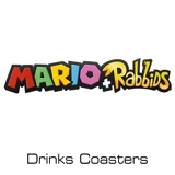 Mario + Rabbids drinks coasters