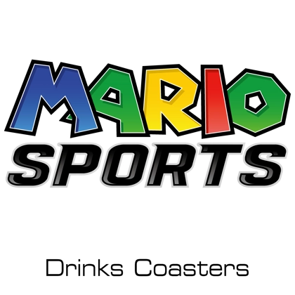 Mario Sports drinks coasters Mario Sports drinks coasters