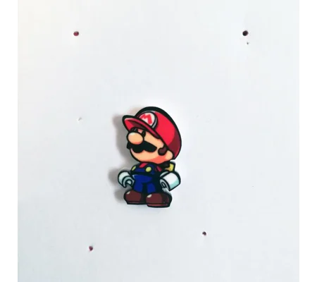 Mario vs Donkey Kong - Mini Mario Toy pin badge