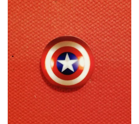Marvel Captain America pin badge