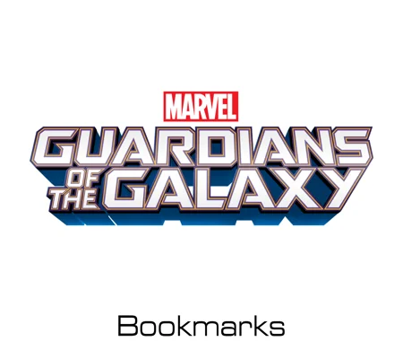 Guardians of the Galaxy bookmarks
