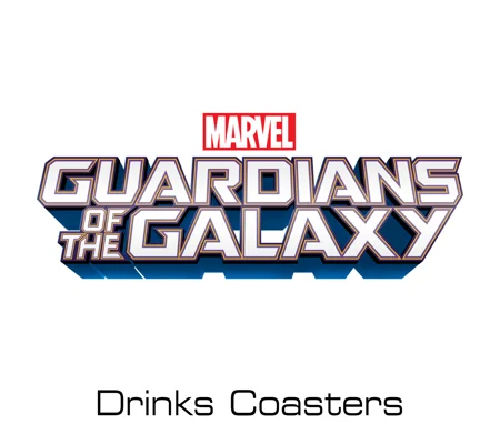 Guardians of the Galaxy drinks coasters