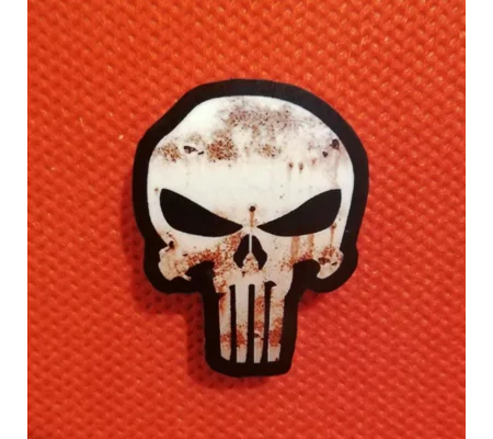 Punisher pin badge