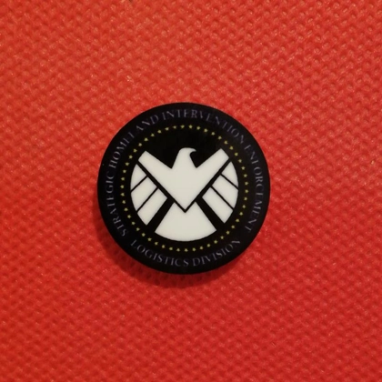 Marvel SHIELD pin badge Marvel SHIELD pin badge