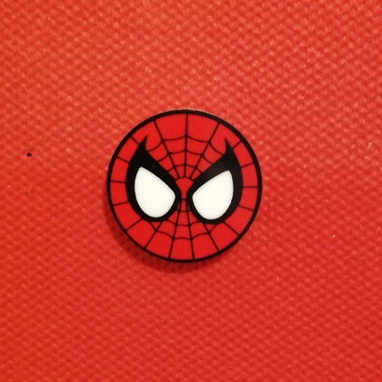 Marvel Spider-man pin badge -face Marvel Spider-man pin badge -face