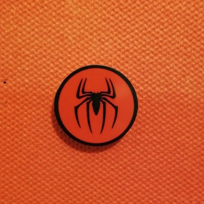 Marvel Spider-man pin badge -logo Marvel Spider-man pin badge -logo