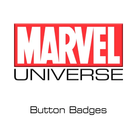 Marvel Universe button badges