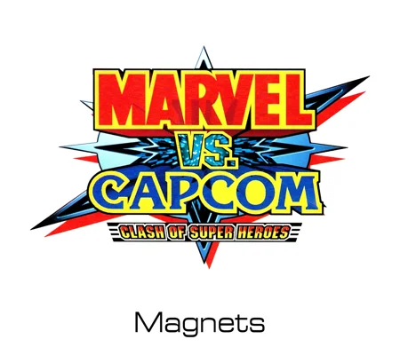 Marvel vs Capcom magnets
