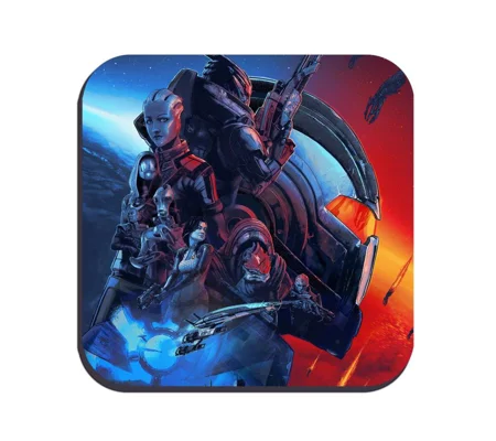 Mass Effect Legendary Edition drinks coaster