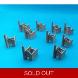 Mini Cornish Mine Houses (x10) - Mediu.. Mini Cornish Mine Houses (x10) - Mediu..